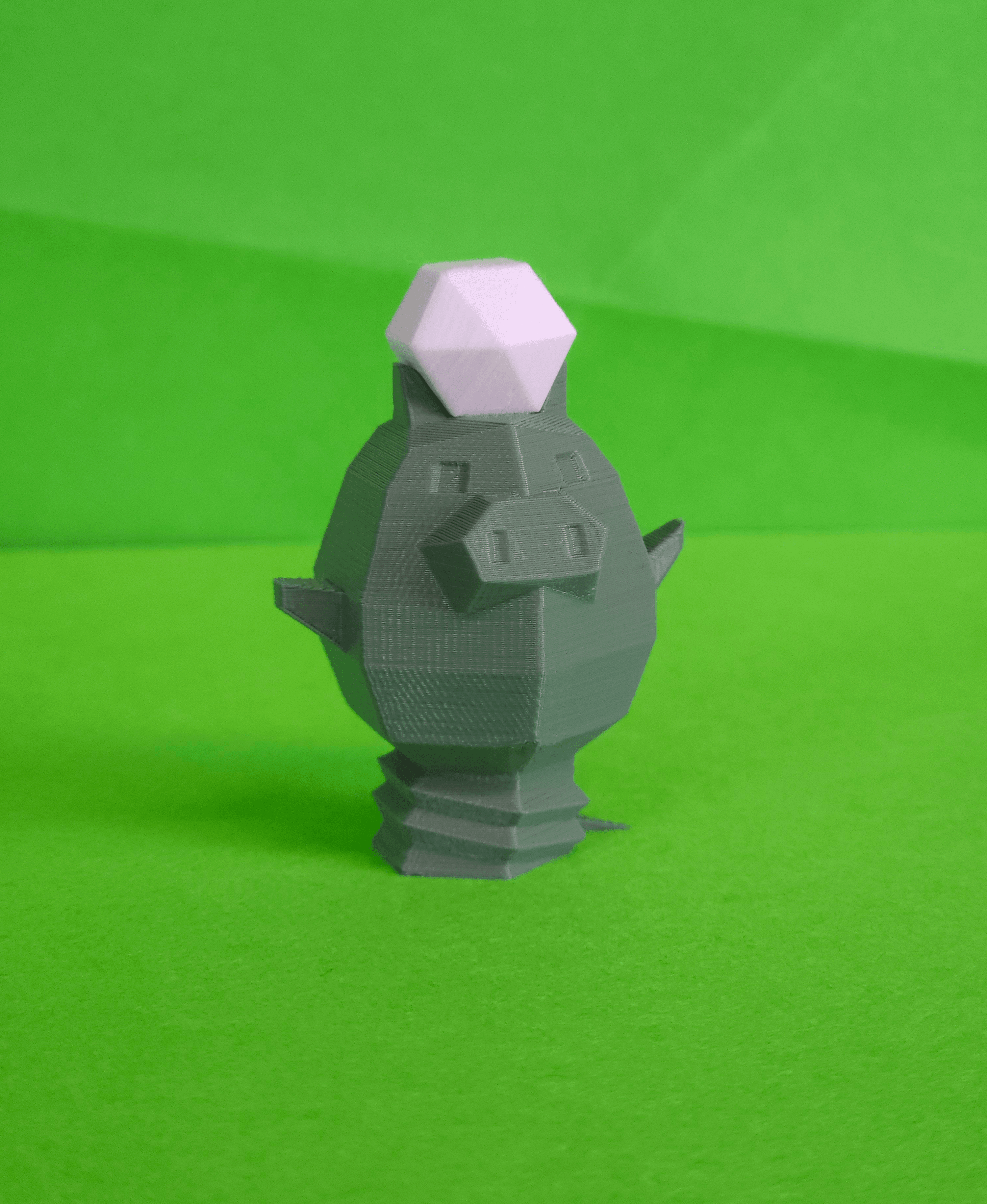 Spoink Low Poly Pokemon 3d model