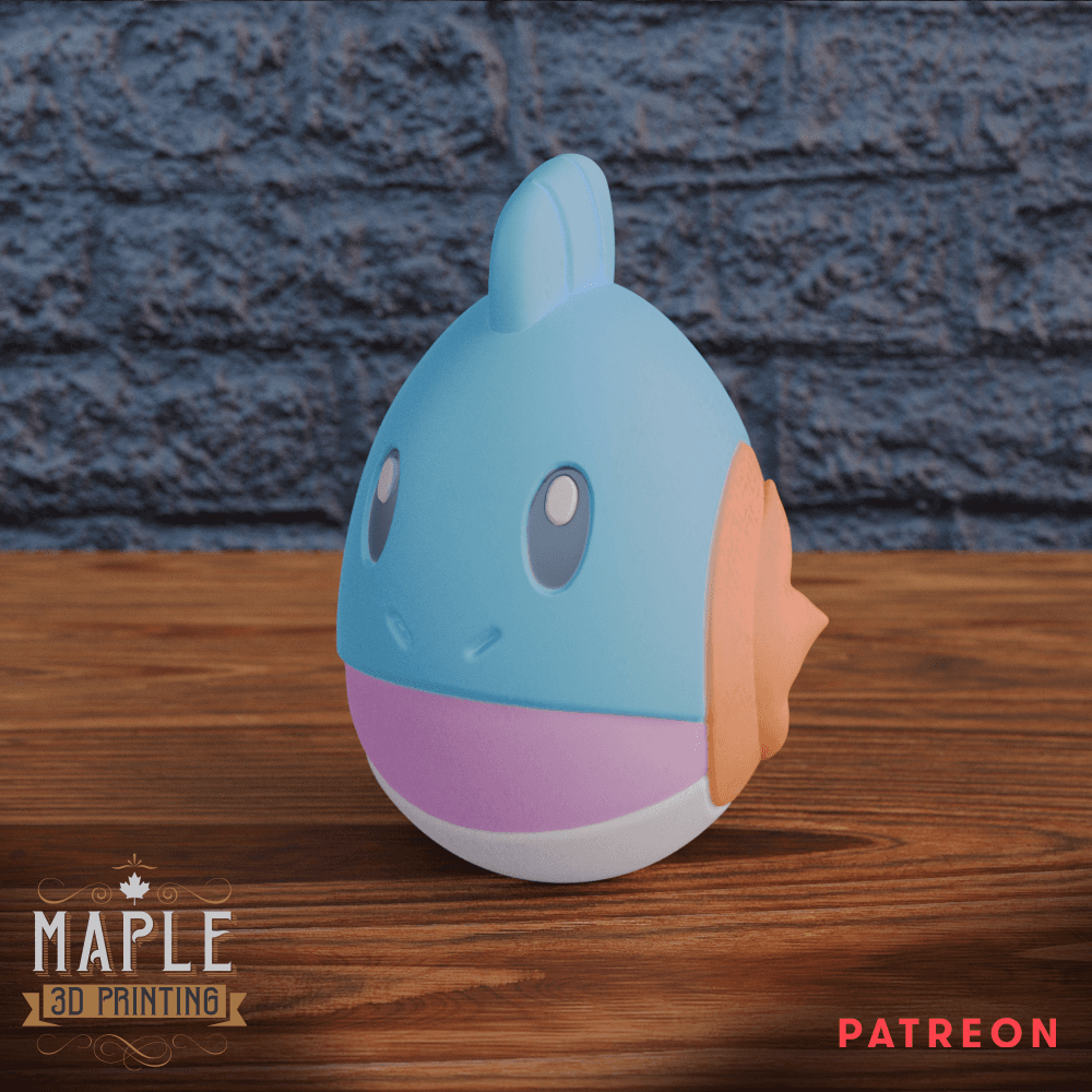 Mudkip Easter Egg - Pokemon 3d model