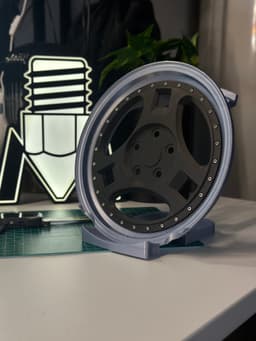 Advan S3 Inspired Wheel Controller and Headphone Stand - Rim.stl 3d model
