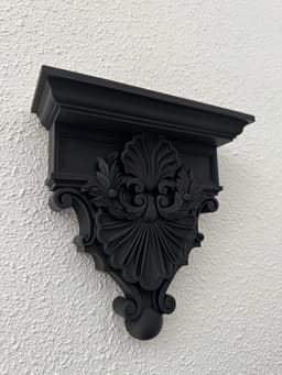 Oceanus Corbel Victorian Gothic Decor Dark Academia 3d model