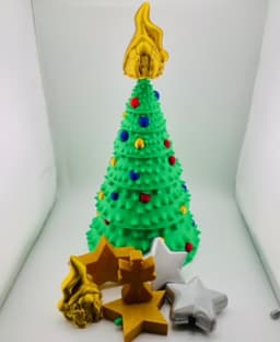 Christmas Tree Stacking Decor 3d model