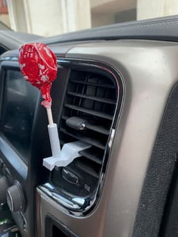 Lollypop Air Vent Holder 3d model