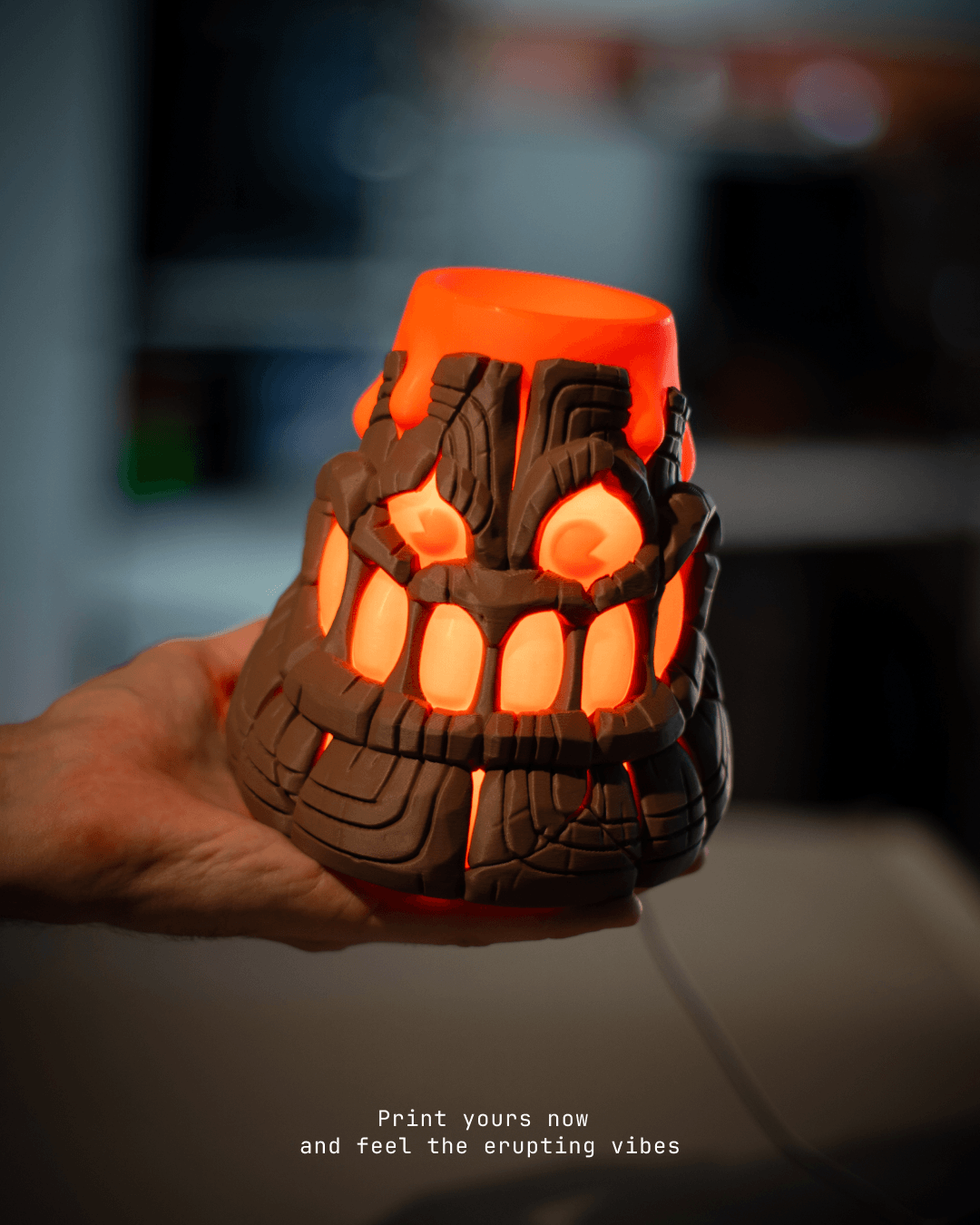 Tiki Lava Lamp 3d model