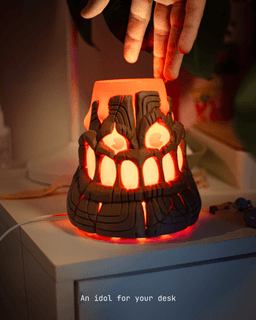 Tiki Lava Lamp 3d model