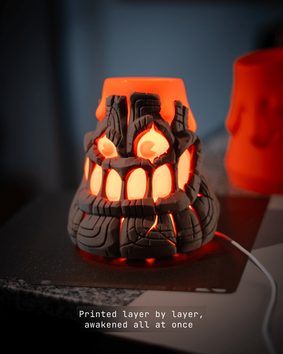 Tiki Lava Lamp 3d model