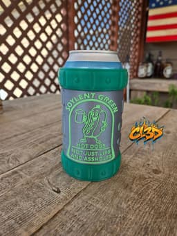 Soylent Green Can Koozie 3d model