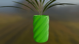 Pillow Vase Mod 3 3d model
