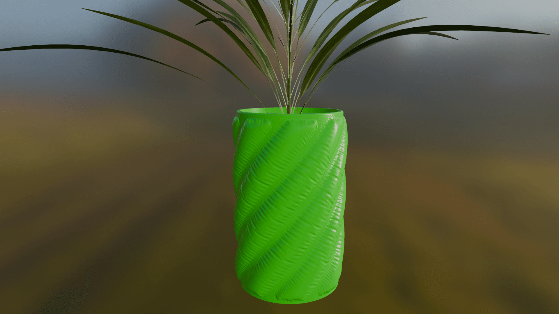 Pillow Vase Mod 3 3d model