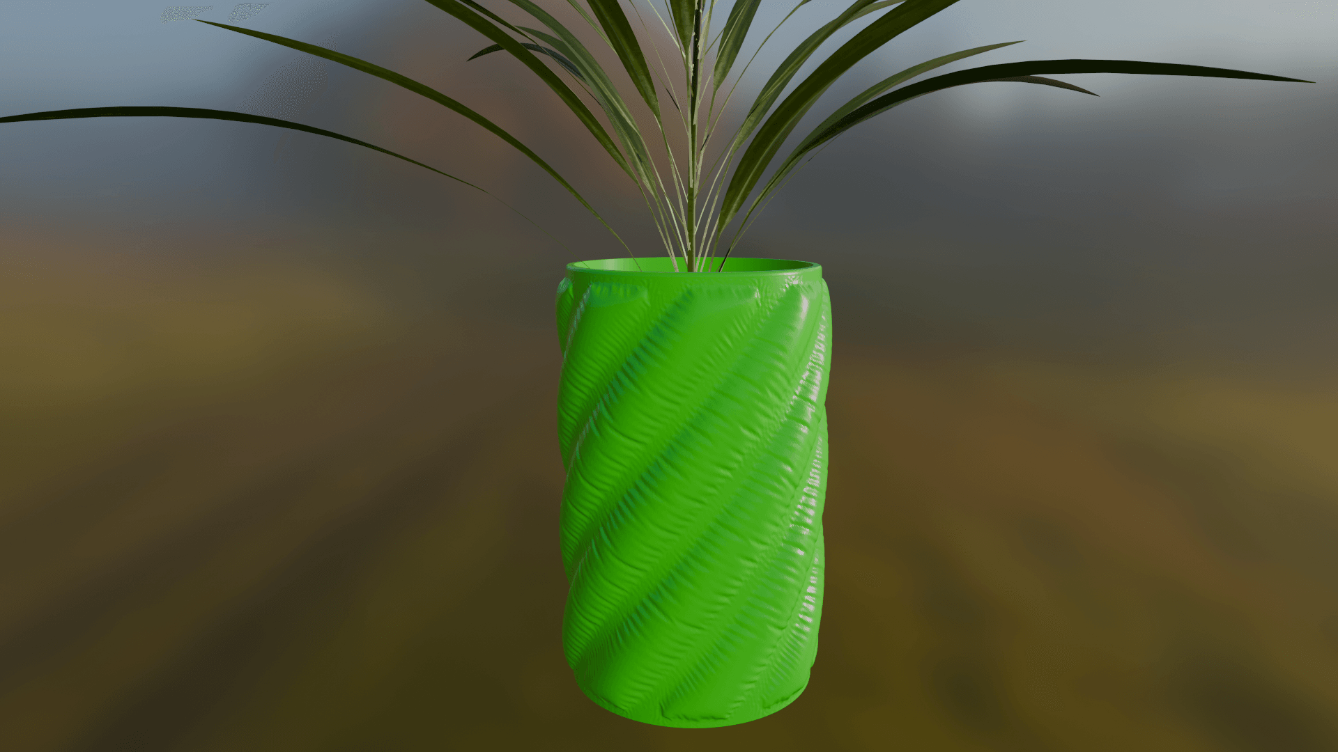 Pillow Vase Mod 3 3d model