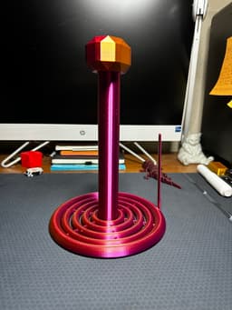 Paper towel holder V4 3d model