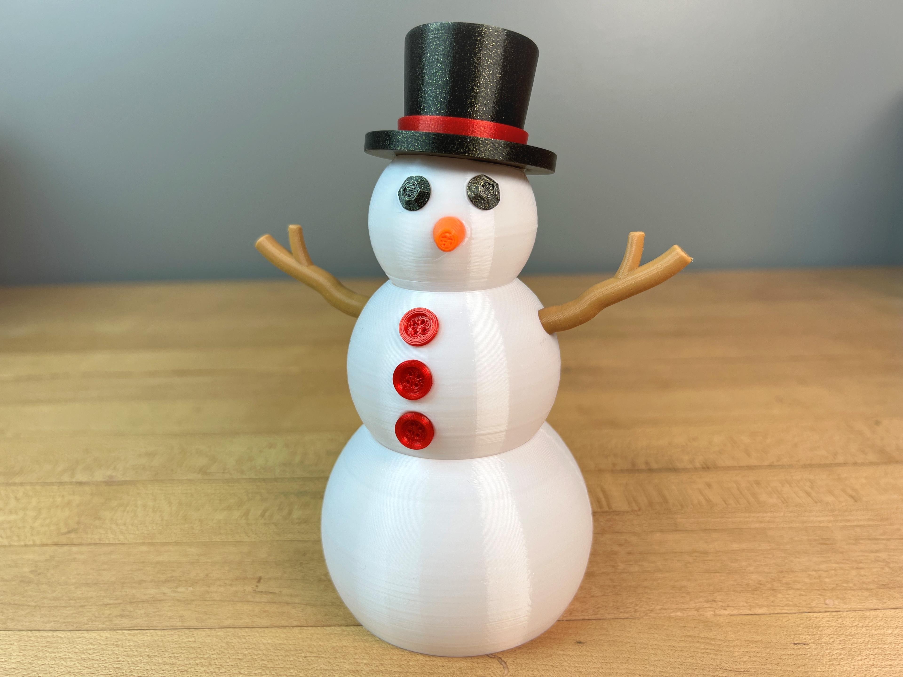 Planetary Snowman Assembly 3d model