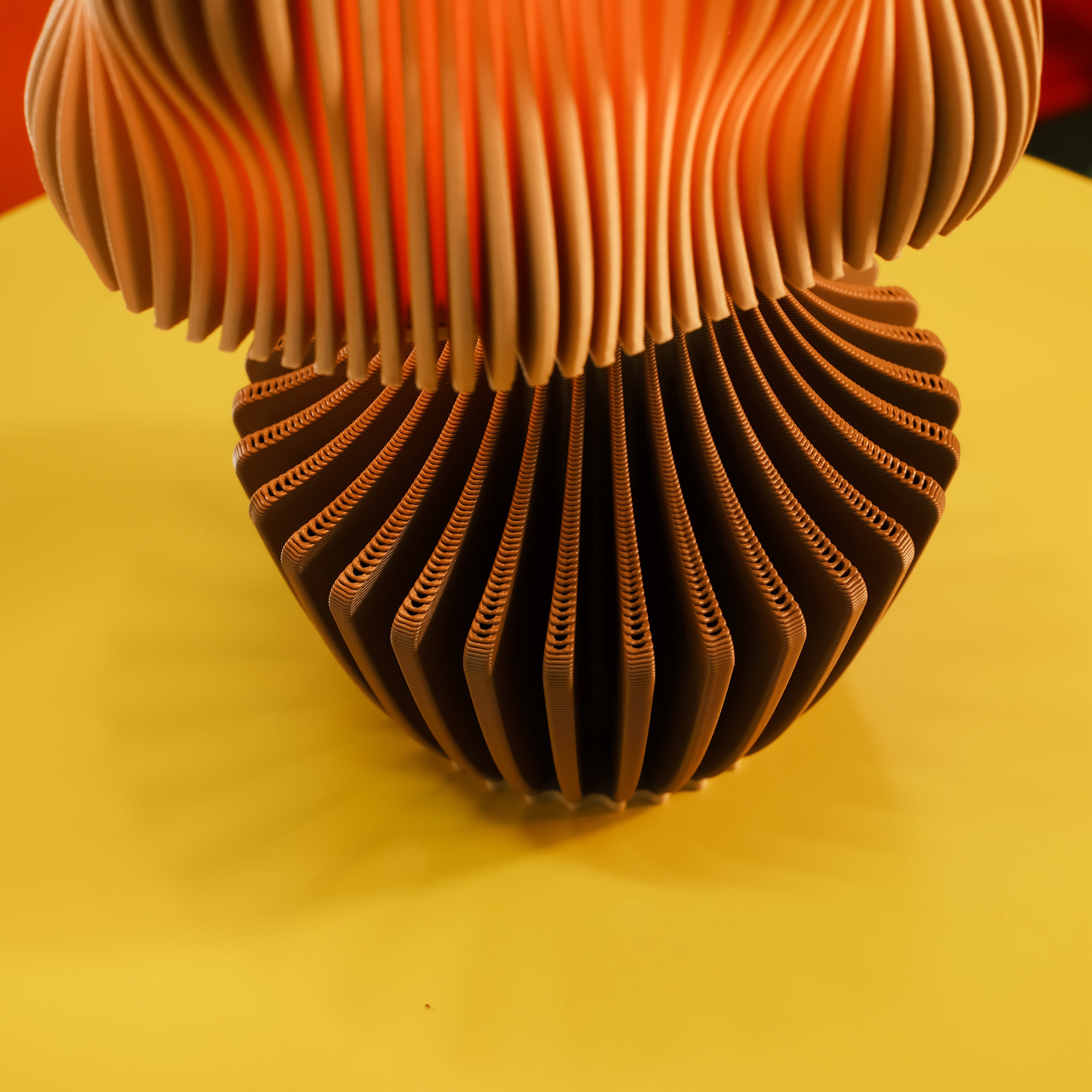 Wavy Lamp Base 3d model