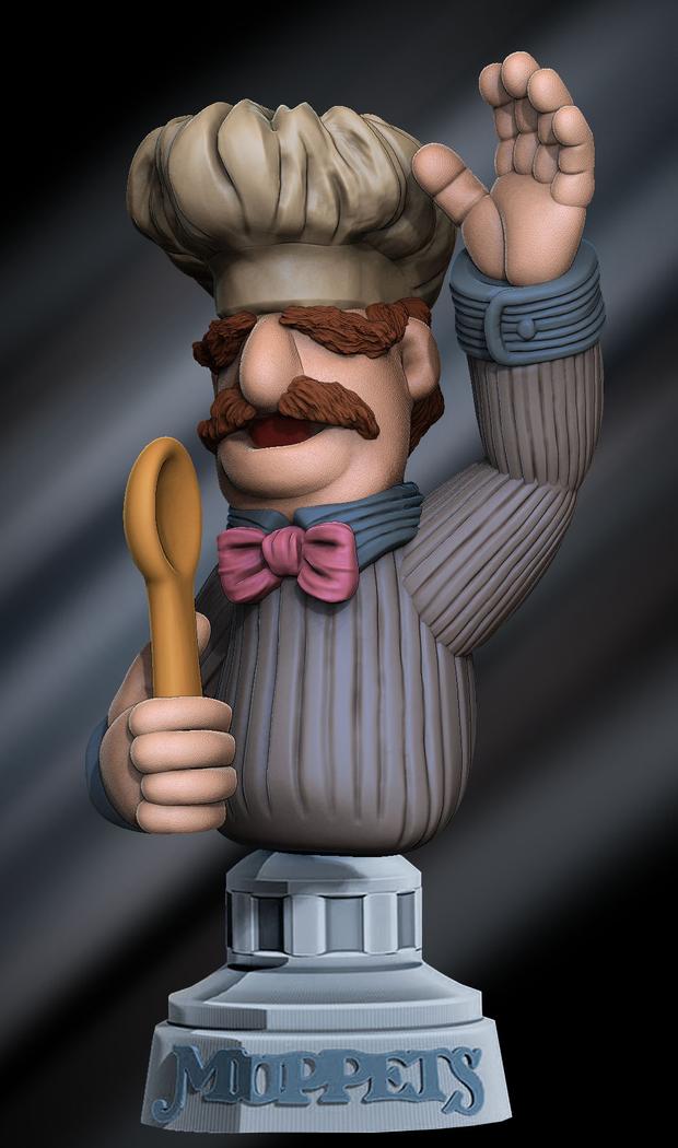 Swedish Chef from Muppets 3d model