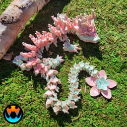 Cherry Blossom Dragon 3d model