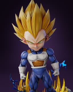 Super Vegeta Chibi - MODEL FREE 3d model