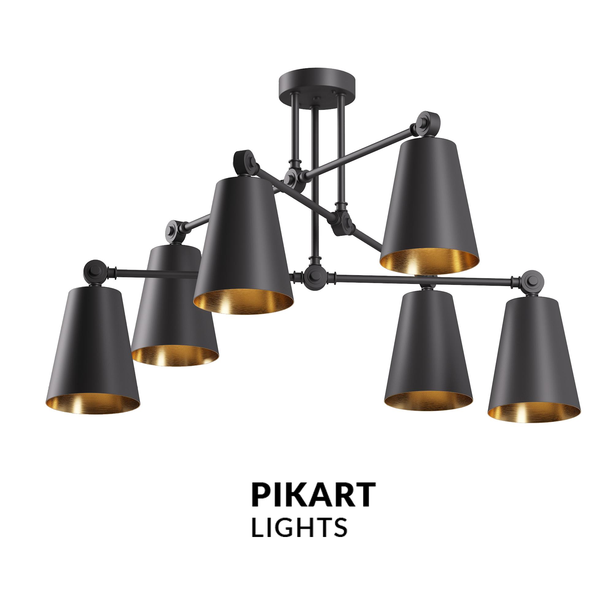Sia V6 lamp, SKU. 5648 by Pikartlights 3d model