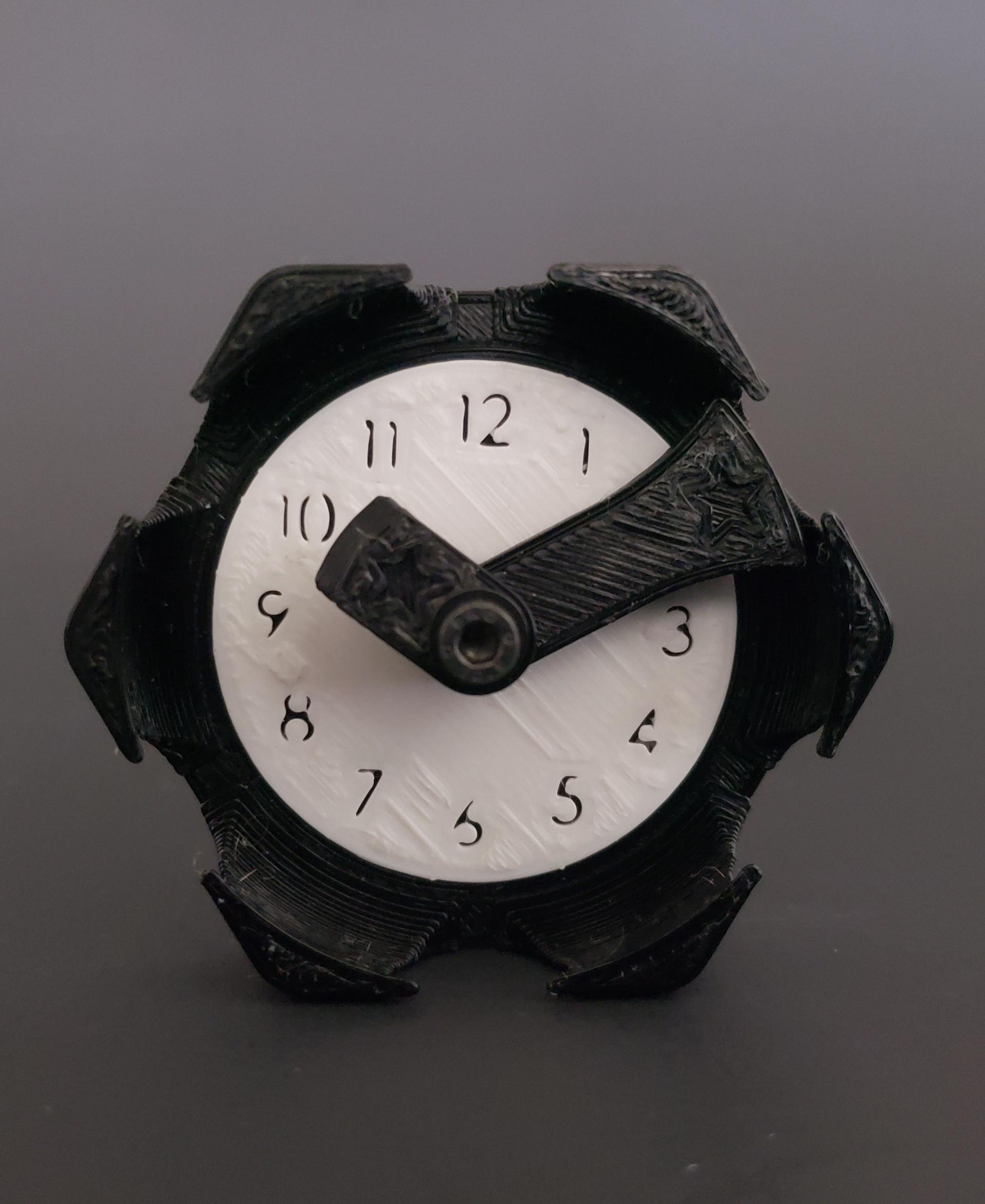 Hextraction Clock Tile 3d model