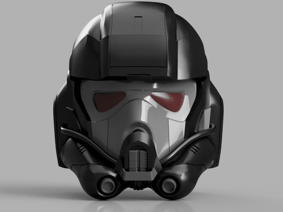 Star Wars Squadron TIE Pilot Variant Assault Helmet 1:1 Replica Cosplay Battlefront 3d model