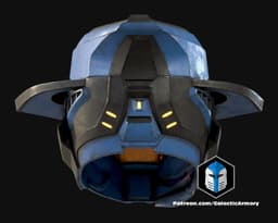 Infinite Thremaleon Helmet - 3D Print Files 3d model