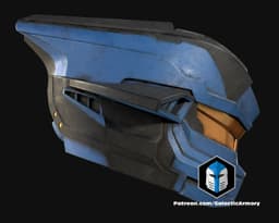 Infinite Thremaleon Helmet - 3D Print Files 3d model