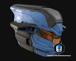 Infinite Thremaleon Helmet - 3D Print Files 3d model