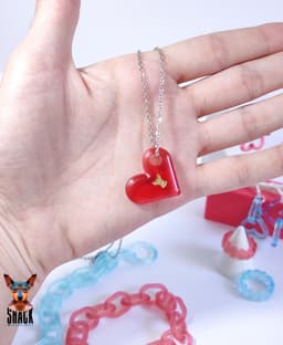 Heart Charm (Heart Jewelry Set) 3d model