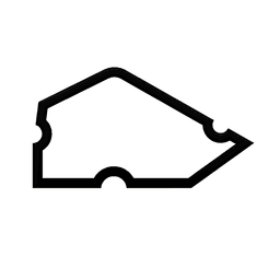 Cheese Wedge Cookie Cutter STL File - 4 inches 3d model