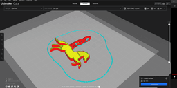 Horse Key Chain 3d model
