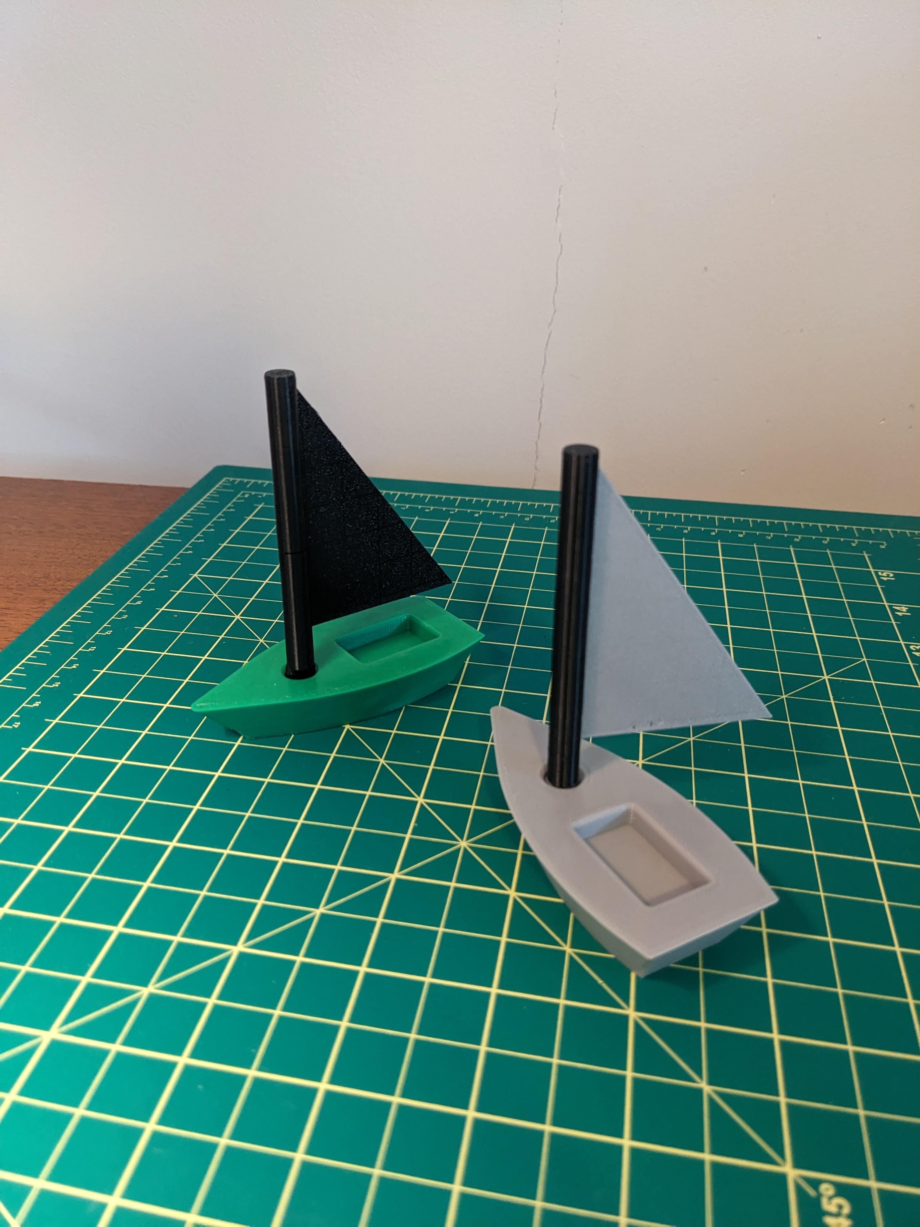 Mini Sailboat Laser 3d model