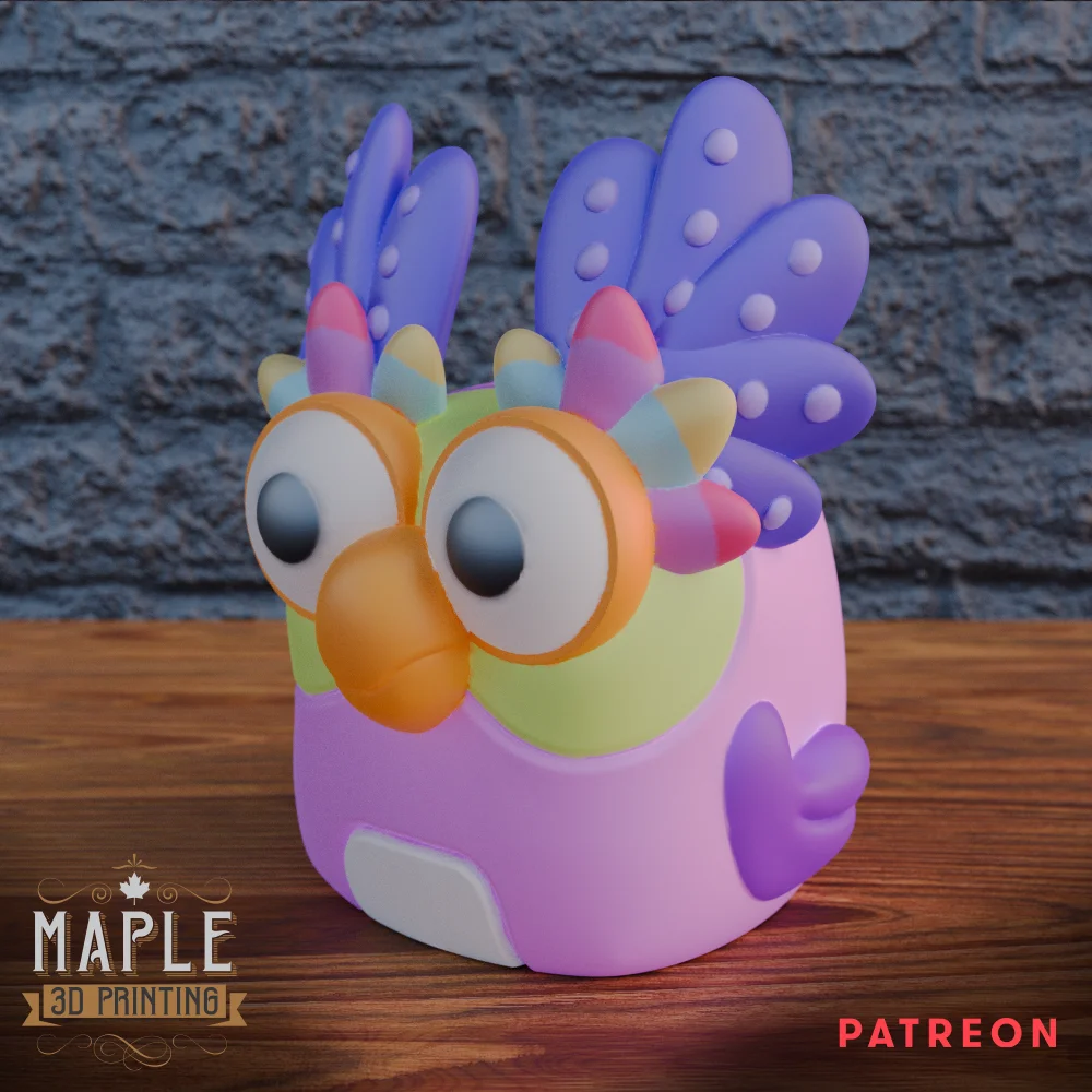Chattermax - Bluey 3d model