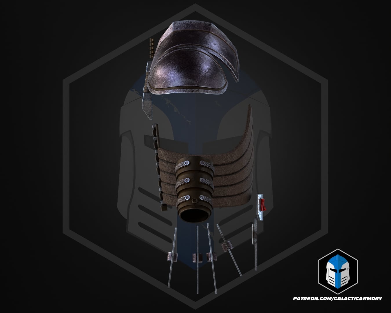 Hoth Starkiller Armor - 3D Print Files 3d model