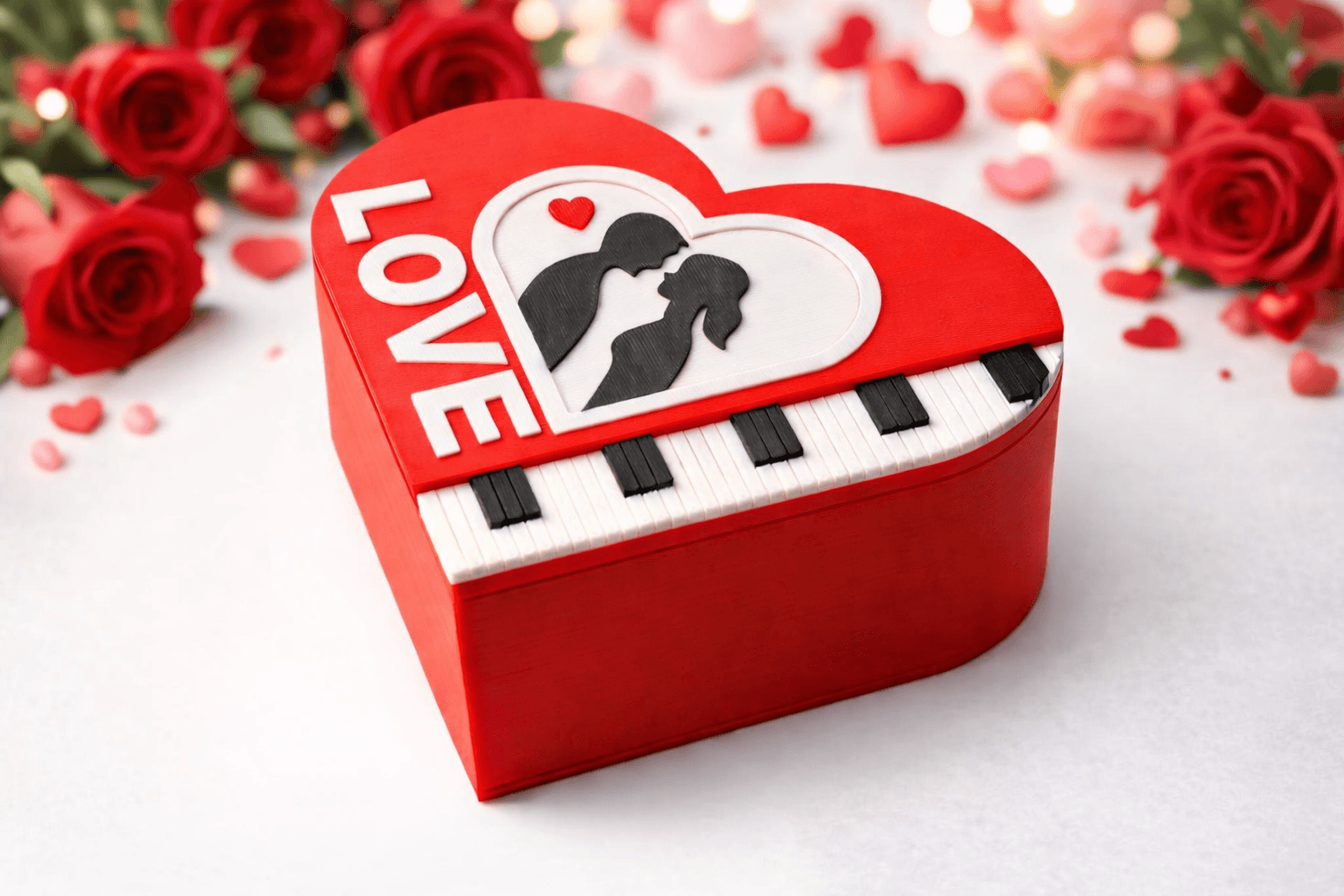 Heart box 3d model