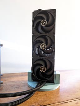 120mm EXT Universal Radiator Stand 3d model