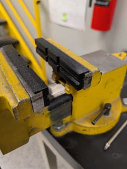 5-Inch Vise Soft Jaws | 1/4" Tubing 3d model