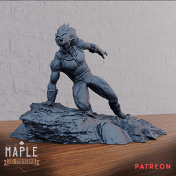 Vegeta Diorama 3d model