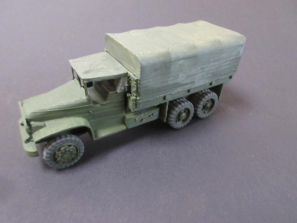Mack No US truck WW2 1/100 scale 3d model
