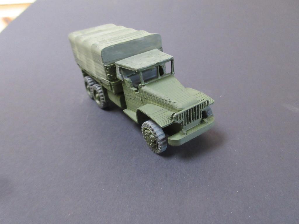 Mack No US truck WW2 1/100 scale 3d model