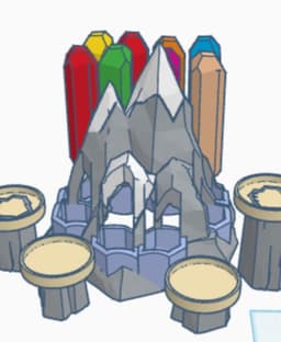 Amiibo Display Stand 3d model