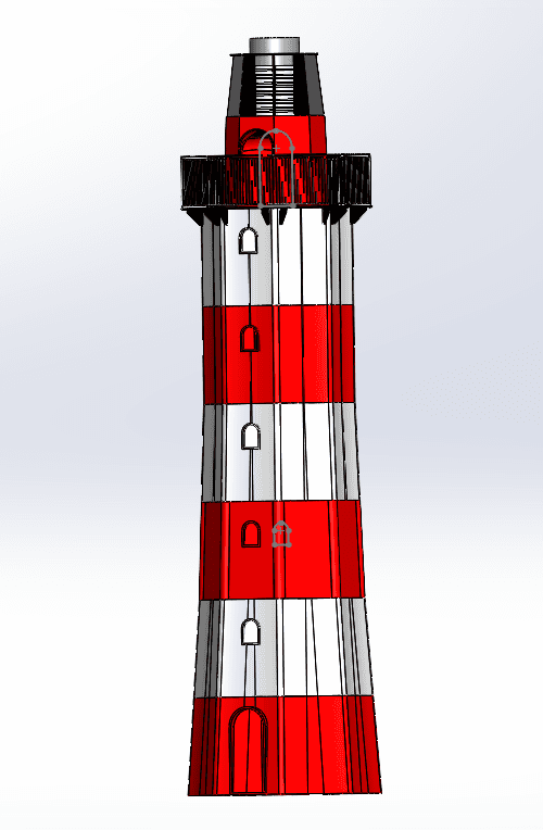 Leuchtturm 3d model