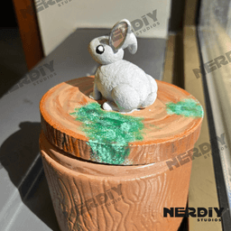 Spring Container 3d model