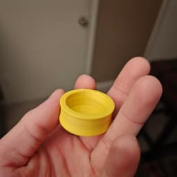 Nerf Blaster Flywheels - Flat and Curved 3d model