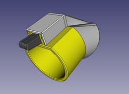 TYP2 plug holder 3d model