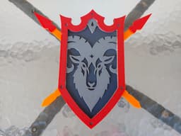 Fantasy Creature Crests – Set of 9 Layered Wall Art 3d model