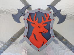 Fantasy Creature Crests – Set of 9 Layered Wall Art 3d model