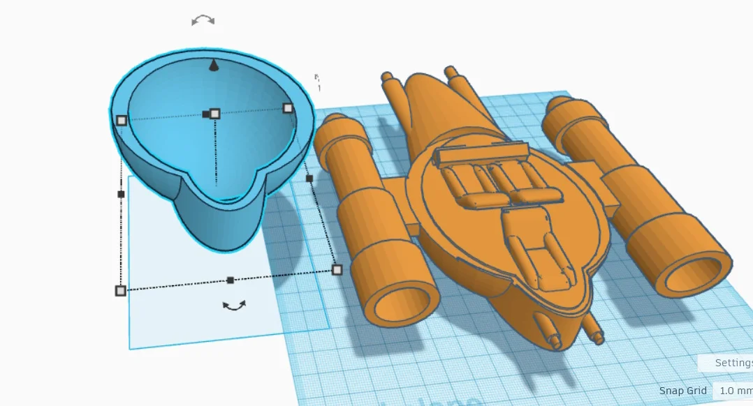 Space Transport 3d model