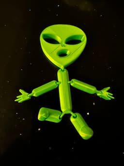 Fidget alien v1 3d model