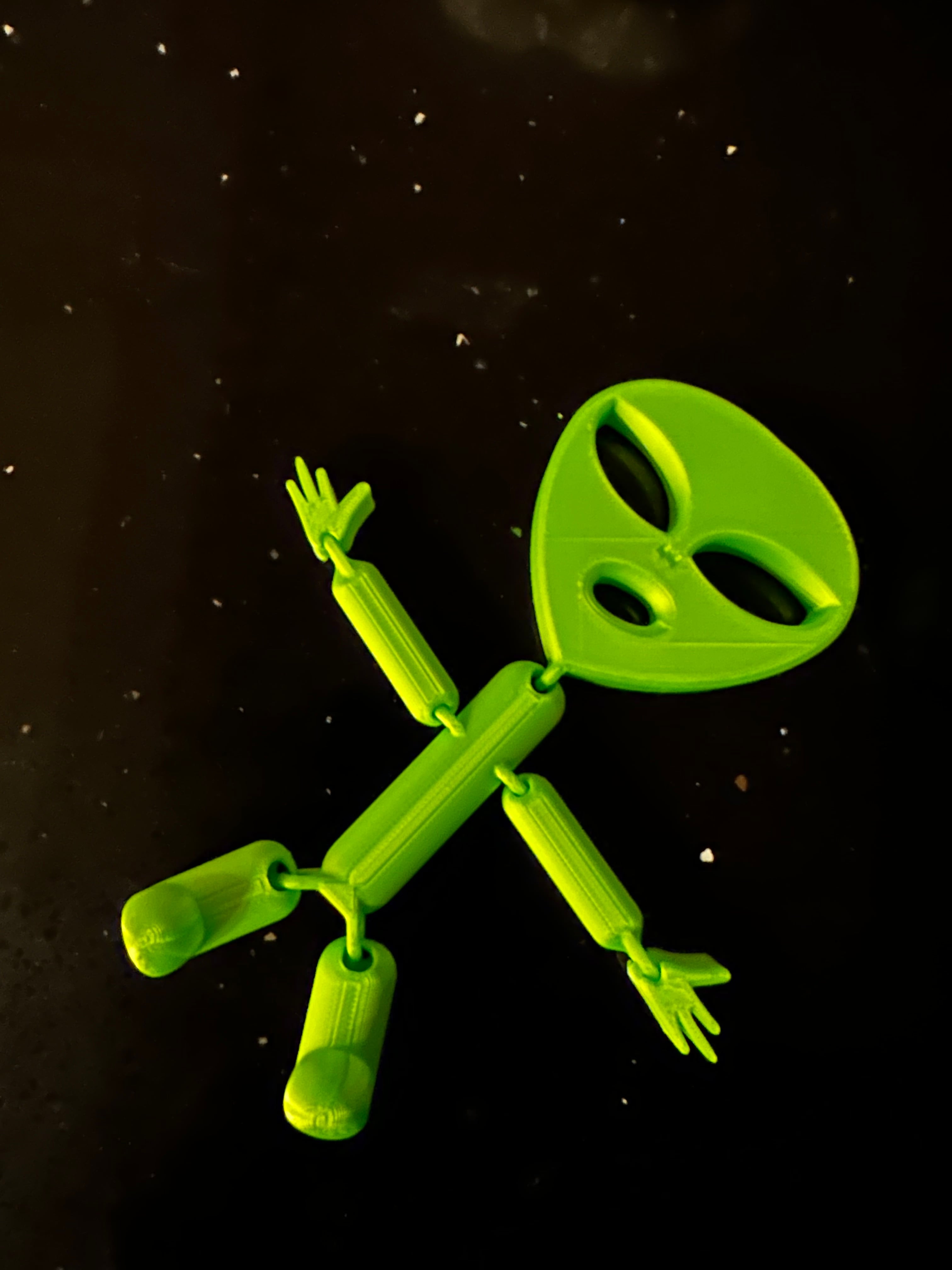 Fidget alien v1 3d model