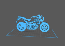 Suzuki - SV 650 Wall Art 3d model