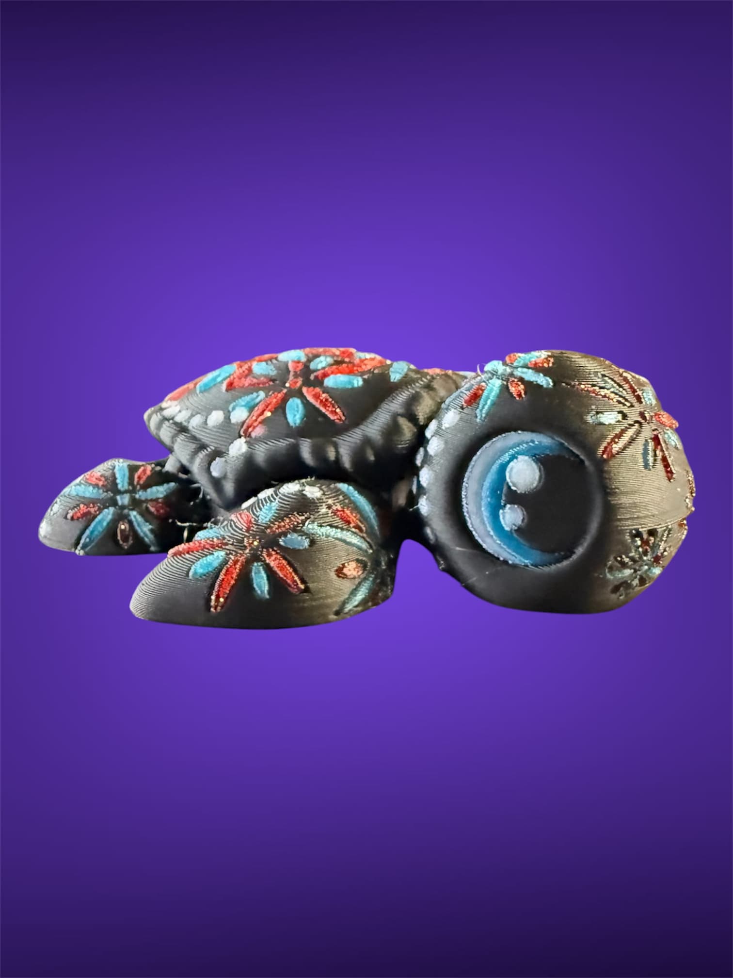 Fireworks Turtle 3d model
