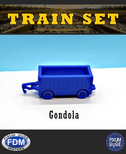 Fixum Dude Motors PIP Diesel Train 3d model